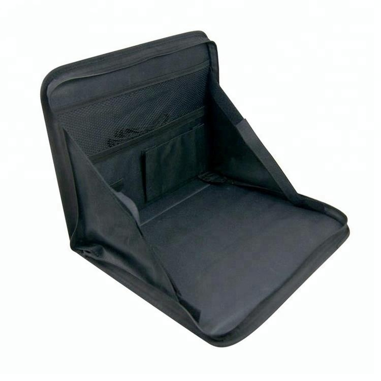 oxford fabric foldable eating food car organizer fold back seat for laptop tablet notebook 